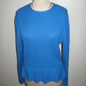 Vintage Schrader Knit Peblum Knit Sweater Top - image 1